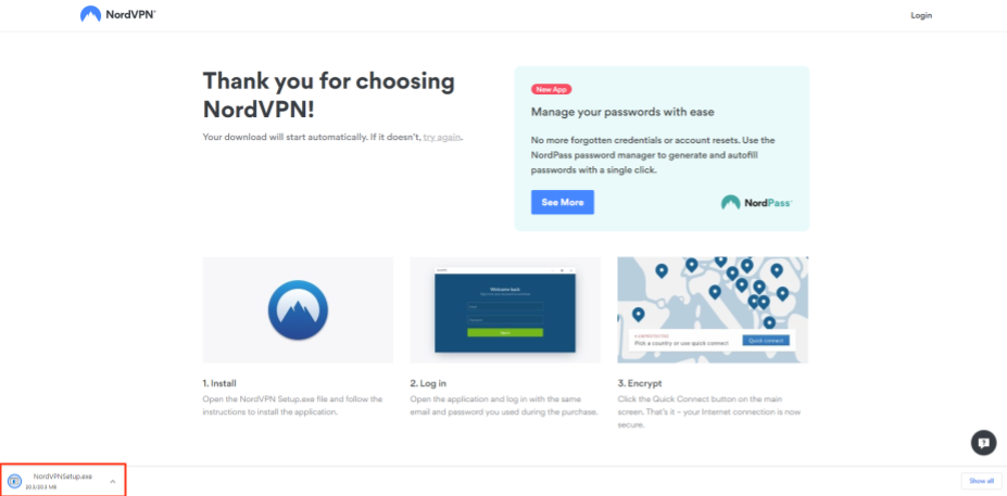 install nordvpn